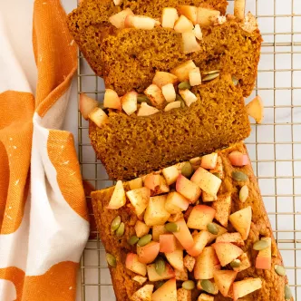 Cinnamon Apple Pumpkin Bread
