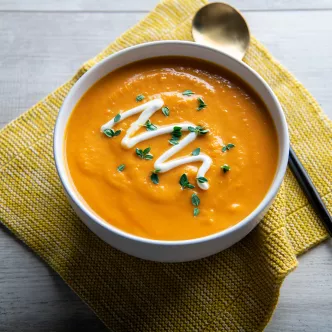 Pumpkin Sweet Potato Soup