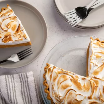 Pumpkin Maple Meringue Pie