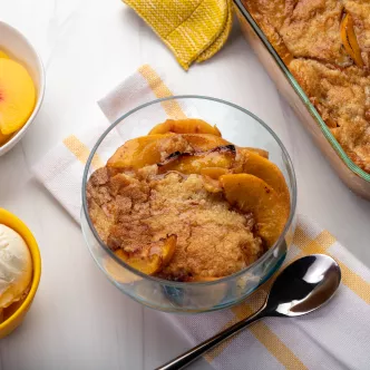 Postre de duraznos