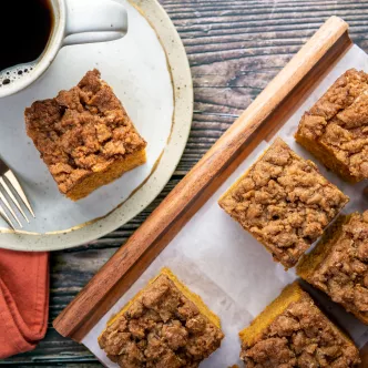 Pastel De Calabaza Y Café