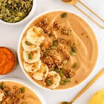 Pumpkin Smoothie Bowl