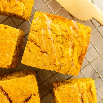 Pan de calabaza y maíz