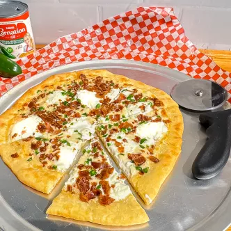 Jalapeño Bacon White Pizza