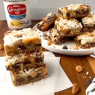 Barras Mágicas con Chispas de Chocolate