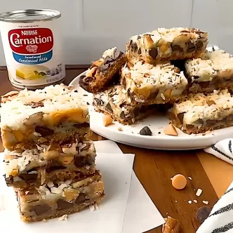 Barras Mágicas con Chispas de Chocolate