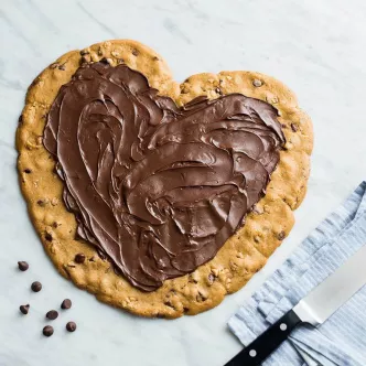 Free Form Easy Valentine Cookie