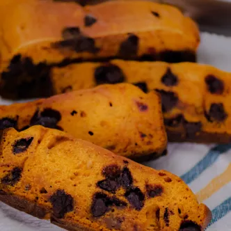 Gluten Free Pumpkin Chocolate Chip Bread