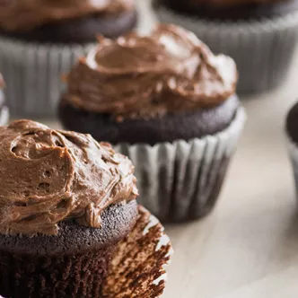 Mini Chocolate Cupcakes