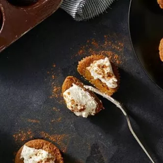 Easy "Impossible" Individual Pumpkin Pies