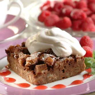 Mocha Bread Pudding