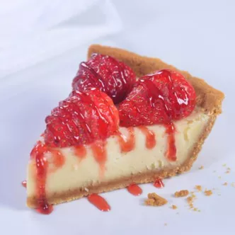 Tarta de Queso con Fresas