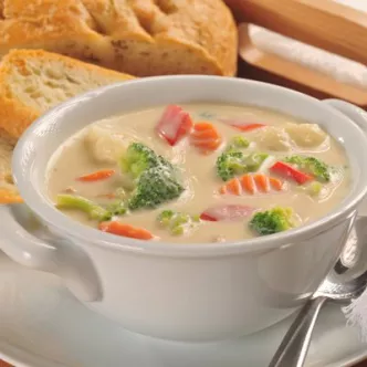 Cream of Mixed Vegetable Soup