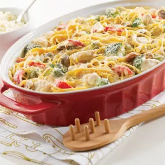 Turkey Veggie Tetrazzini