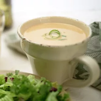 Pumpkin and Gorgonzola Soup