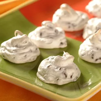 Mini Morsel Meringue Cookies