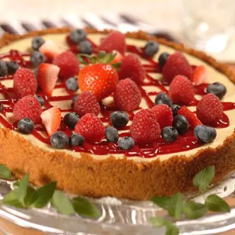 Custard Tart with Fresh Berries
