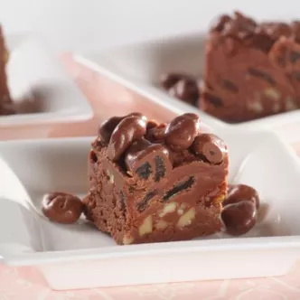 Chocolate Raisin Fudge