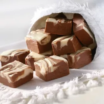 Swirled Fudge