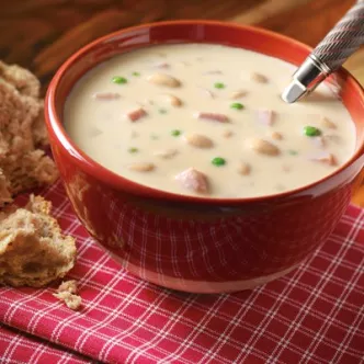 Ham-It-Up White Bean Soup