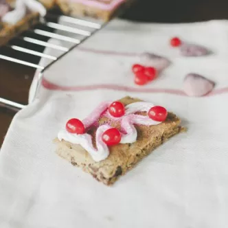Chocolate Chip Valentine Cookie Cards
