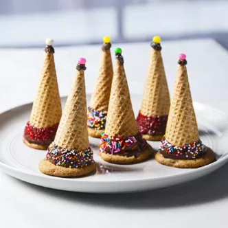 Cookie Cone Party Hats