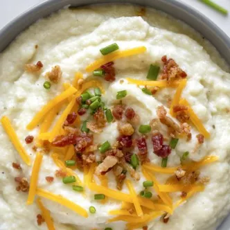 Loaded Cauliflower (Keto Friendly)