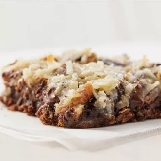 Chocolate Macaroon Squares