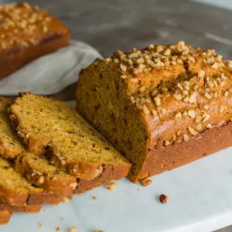 Spiced Pumpkin Nut Bread