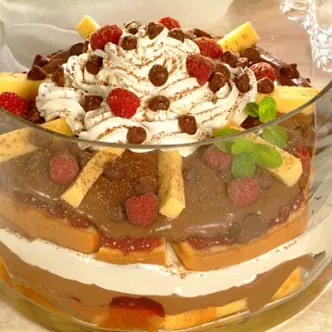 Chocolate Raspberry Trifle