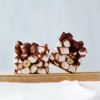 Chocolate Marshmallow Squares