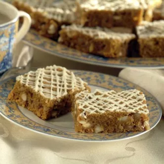 Pumpkin White Chip Macadamia Bars