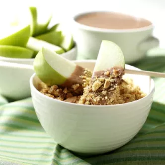 Chocolate-Peanut Butter S'mores Fondue