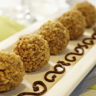 Peanutty Chocolate Truffles